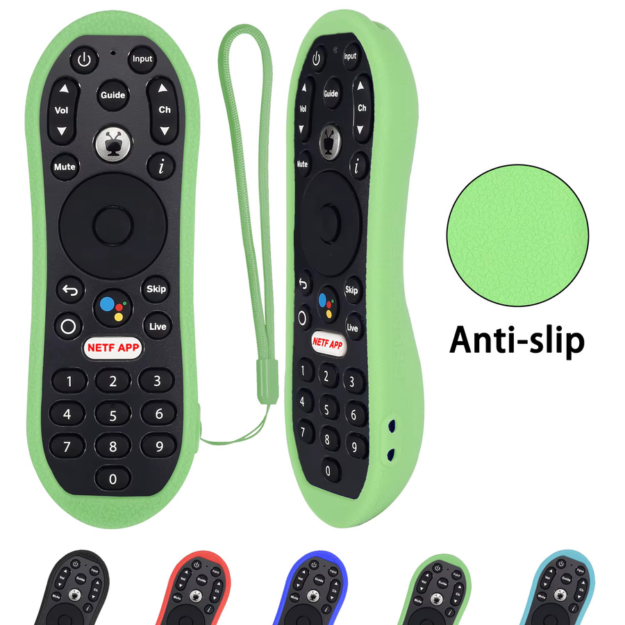 Stoßfeste Silikon-Schutzhülle in Grün für TiVo Stream 4K Fernbedienung mit Anti-Verlust-Funktion und wasserdichter Schale von hononjo - Bild 6
