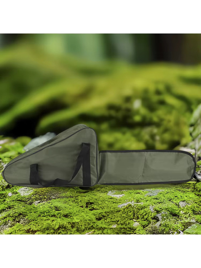 Vibratite Kettensägen-Tragetasche aus wasserdichtem Oxford-Gewebe in Grün - Bild 5