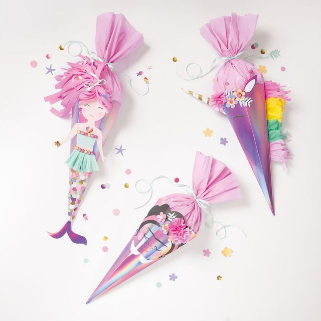 Folia Schultüten-Bastelset Unicorn - Bild 1