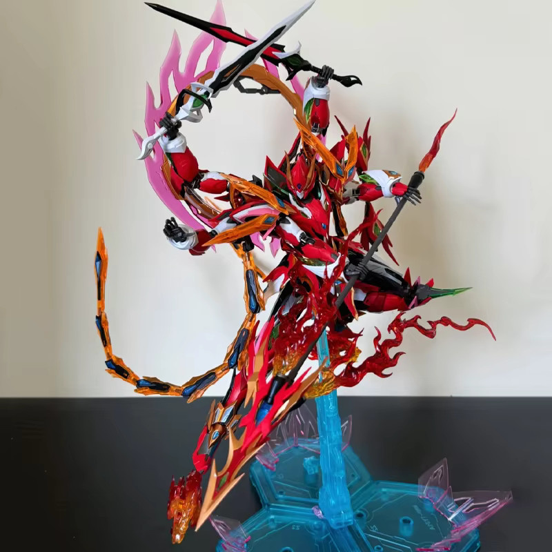 MOTOR NUCLEAR Ne Zha Sechs bewaffnete Lotusbasis, Mecha Modellbausatz, Legierungsrahmen, Actionfigur - Bild 2