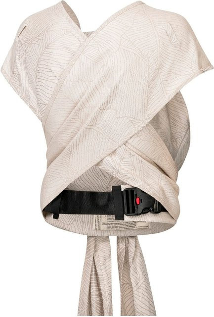 Hoppediz Babytrage Hop-Tye Advanced Hybrid in Beige aus Baumwolle - Bild 1