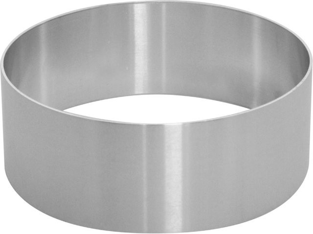 Schneider Dessert- und Tortenring aus Edelstahl in Silber, Höhe: 8 cm, Durchmesser: 20 cm - Bild 1