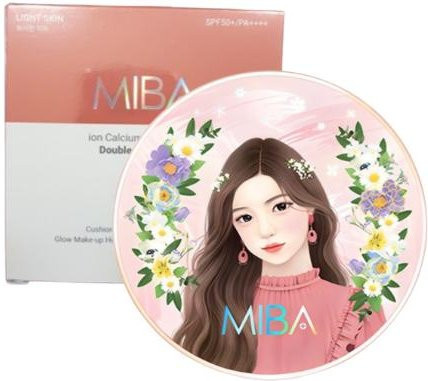 MIBA Ion Calcium Foundation Double Cushion RX, Nr. 23, 25g, Light Beige - Bild 1