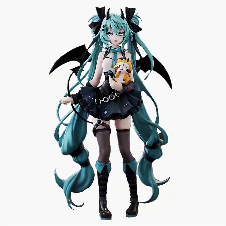 Bandai Hatsune Miku Dunkler Engel Statue als PVC Modell in Multicolor - Bild 6