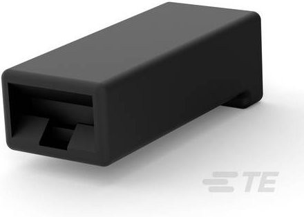 TE Connectivity 480054-4 Kunststoffstecker in Schwarz - Bild 1