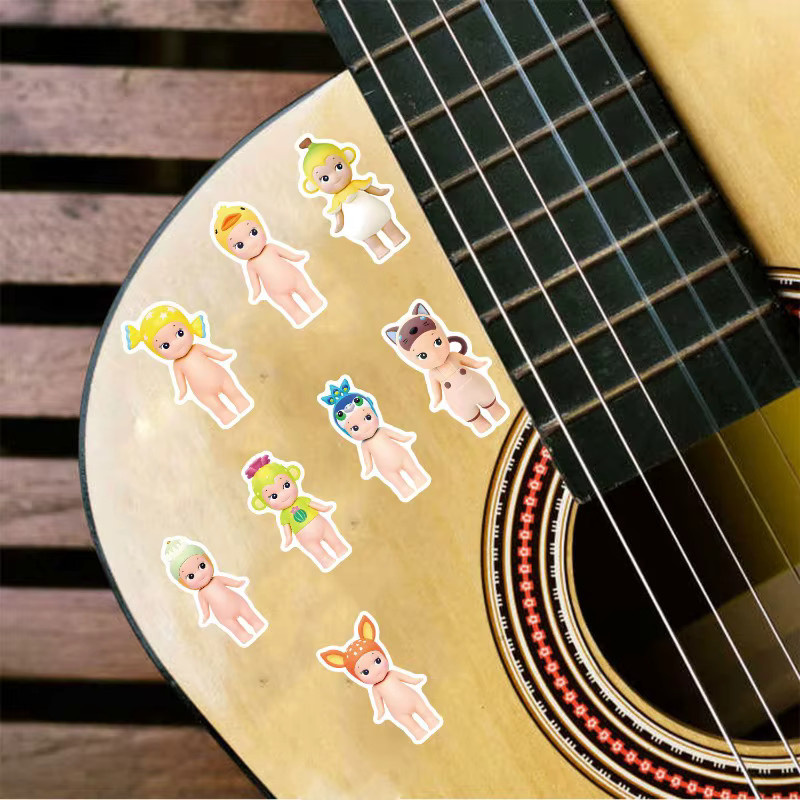 Bandai Sonny Angle Puppen-Aufkleber, 50 Stück, Wasserfeste DIY-Sticker - Bild 4