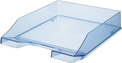 HAN 1026-X-26 KLASSIK Briefablage für DIN A4 und DIN C4, Transparent, Blau, B: 34,8 cm, T: 25,5 cm, H: 6,5 cm - Bild 1