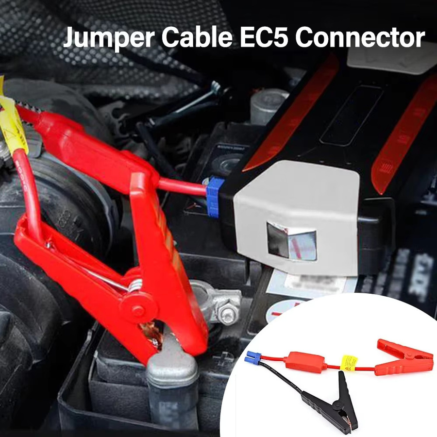 Auto Notfall Start Power Clip Batterie Klemme in Rot für 12V Starthilfe - Bild 2