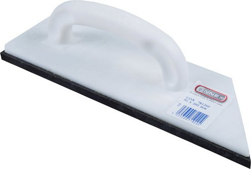 Connex Fummelbrett aus Gummi in Weiss, Länge: 26 cm - Bild 1