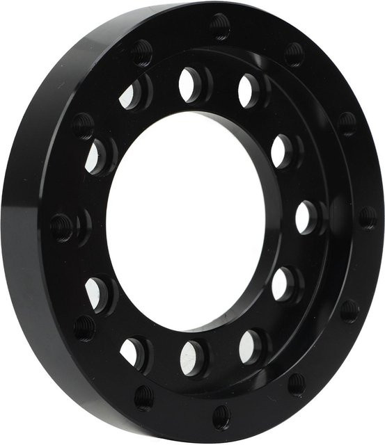 Lenkradadapter aus schwarzer CNC-Aluminiumlegierung für Logitech G25 G27 G29 G920, passend für 13 und 14 Zoll Lenkräder mit 70 mm bzw. 2,75 Zoll Lochkreis - Bild 1