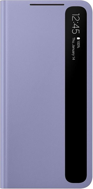 Samsung Smart View Spiegel Flip Case Hülle für Samsung Galaxy S21 5G und S21 Plus in Violett - Bild 1