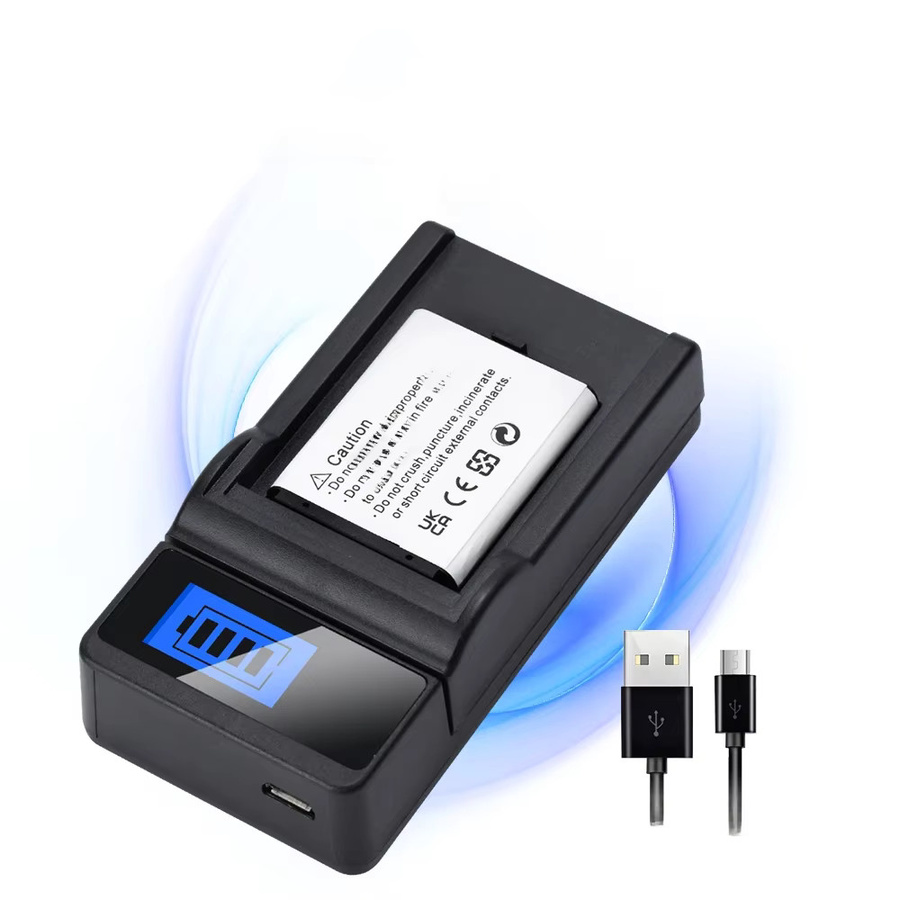 Samsung BP-70A wiederaufladbare Li-Ion Kamera-Batterie mit 740mAh in Schwarz für ES65 ES70 TL105 TL110 PL100 und SLB-70A - Bild 1