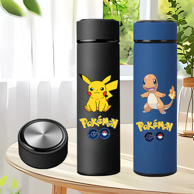 Bandai Pokémon Thermosflasche, Edelstahl, 500ml - Bild 1