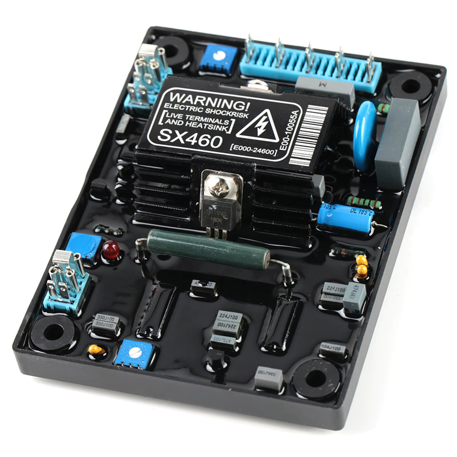 Qiilu Motorspannungsregler SX460 Automatischer AVR für Generatoren mit Eingang 190-264 VAC - Bild 4