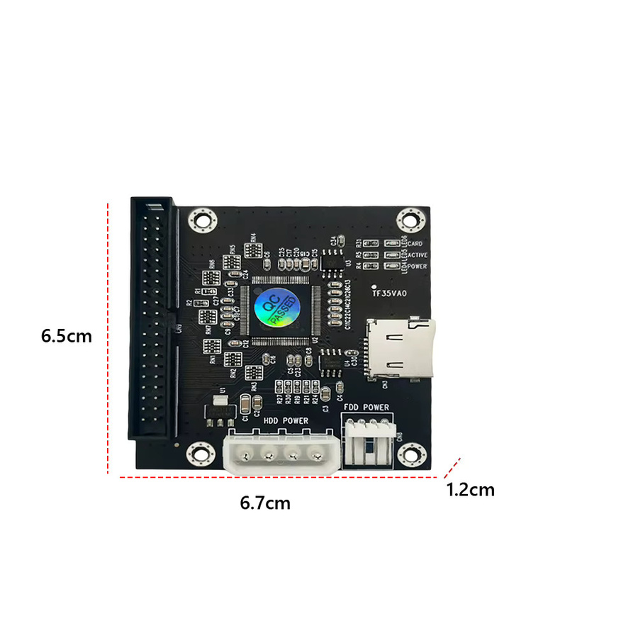 TF Micro SD auf 3,5-Zoll IDE 40PIN Adapterkarte für industrielle mobile SSD in Schwarz - Bild 5