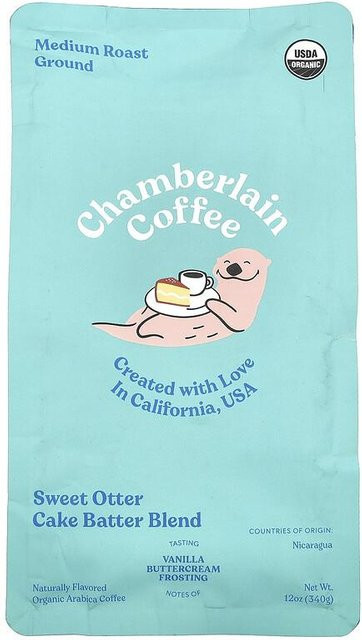 Süße Otter Kaffee Vanille gemahlen 340 g - Bild 1