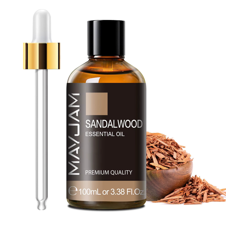 MAYJAM Ätherisches Öl, 100 ml, Sandelholz, Lavendel, Eukalyptus, Vanille - Bild 3