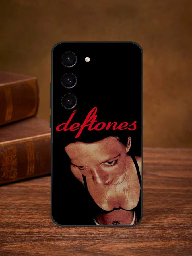 Handyhülle Band Deftones Soft Cover für Samsung Galaxy S21 S22 S23 S24 S25 S26 Ultra FE Plus 5G A52S in Schwarz - Bild 7