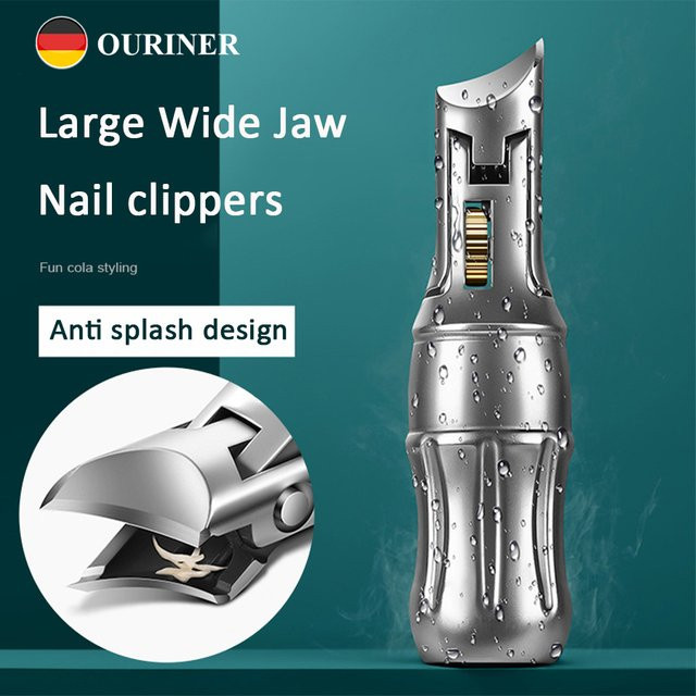 Ouriner Nagelknipser, schräger Klingenbesatz, Glänzend, Unisex - Bild 1