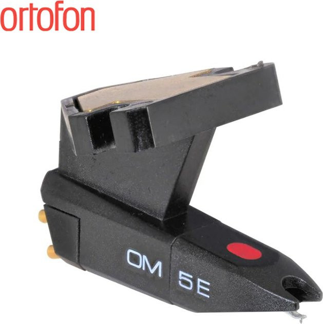 Ortofon OM 5E Moving Magnet Patrone mit Stylus Nadel in Schwarz für LP Vinyl Plattenspieler und Hi-Fi DJ Zubehör - Bild 1