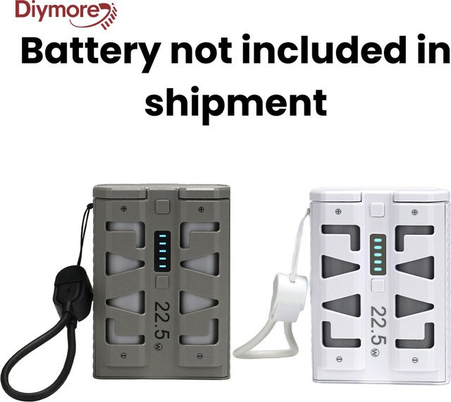 diymore DIY-Kit Schnellladungs-Powerbank-Gehäuse mit 22,5W und 2*21700 Ladegerät, Grau - Bild 1