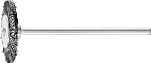 PFERD TOOLS Miniatur-Rundbürste RBU Ø19x2 mm mit schwarzer Schweineborste für Schleifmaschinen Schaft-Ø 2,34 mm - Bild 1