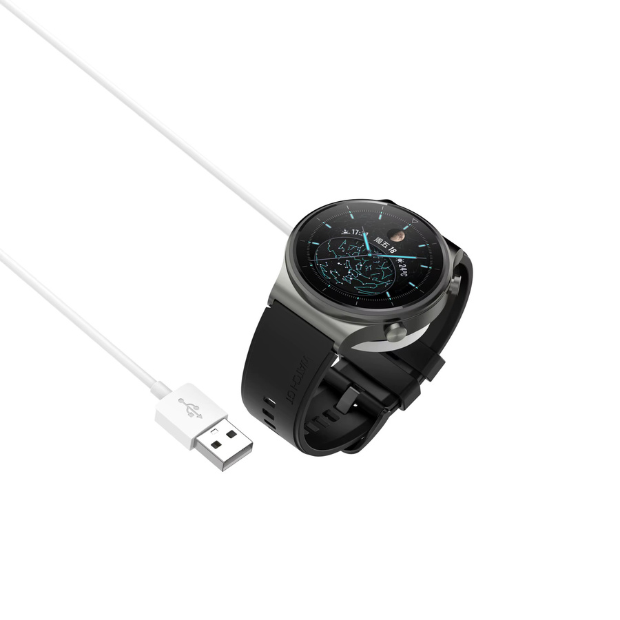 Caysolle USB-Ladekabel Netzteil für Huawei Fit 4, Watch 5, D2, D, Ultimate, Runner, Cyber, GT2 Pro, GT3 SE, GT6, GT5, GT4 in Schwarz - Bild 1