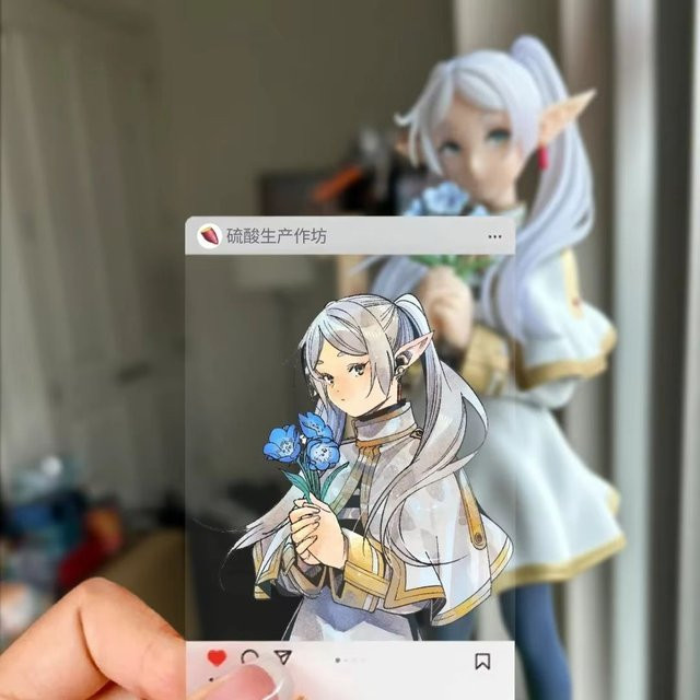 Bandai Frieren: Beyond Journey's End Frieren Actionfigur, Luminasta Anime-Figur, Kunststoff - Bild 1