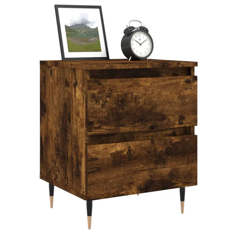 Vidaxl Nachttisch Industrial Braun B: 40 cm, T: 35 cm, H: 50 cm - Bild 4