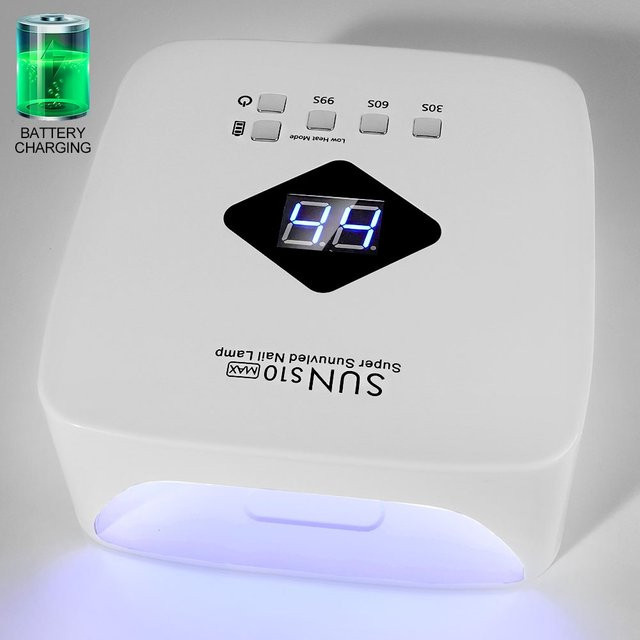 Limegirl UV-Nagellampe, 30-LED, wiederaufladbar, mit Sensor und Timer - Bild 1