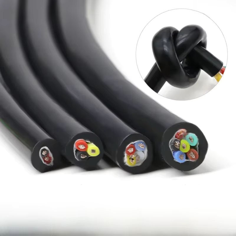 Flexibles Silikonkabel mit verzinntem Kupfer und Gummiisolierung in Schwarz - Bild 5