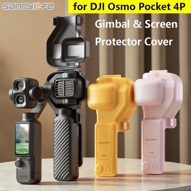 Sunnylife Gimbal-Objektivabdeckung für DJI Osmo Pocket 4P, kratzfeste Schutzhülle - Bild 1