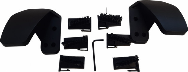 Kress Radbürsten Set KA0174 in Schwarz aus Kunststoff für Erwachsene - Bild 1