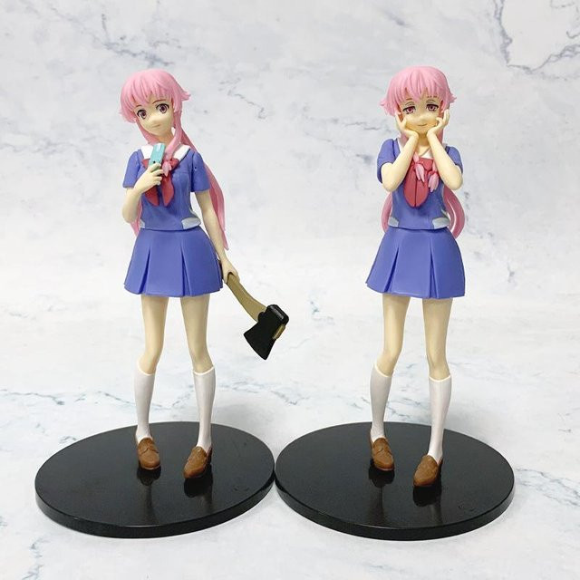 Yiran toy 1 Future Diary REDIAL Anime Figur, Schule Orm Schooirl Figur, PVC, ab 0 Jahren - Bild 1