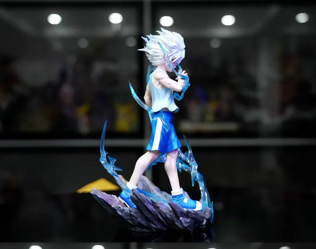 Bandai Killua Zoldyck GK Figur Deluxe Limited Edition Hunter X Hunter Anime Statue aus Kunstharz, mehrfarbig - Bild 6