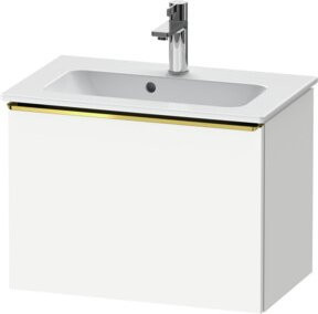 Duravit Waschtischunterschrank D-Neo Compact, weiß glänzend, wandhängend, B: 61 cm, T: 37,2 cm, H: 44 cm - Bild 1