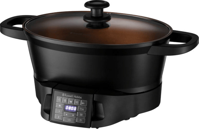 Russell Hobbs Good to Go Multikocher in Schwarz mit 6,5 Liter Fassungsvermögen und Timer - Bild 1