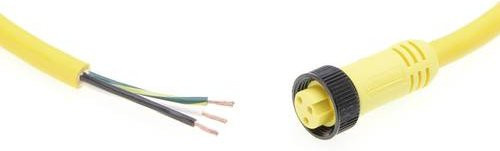 Molex 1300060217 Sensor-Aktor-Steckverbinder konfektioniert in Gelb - Bild 1