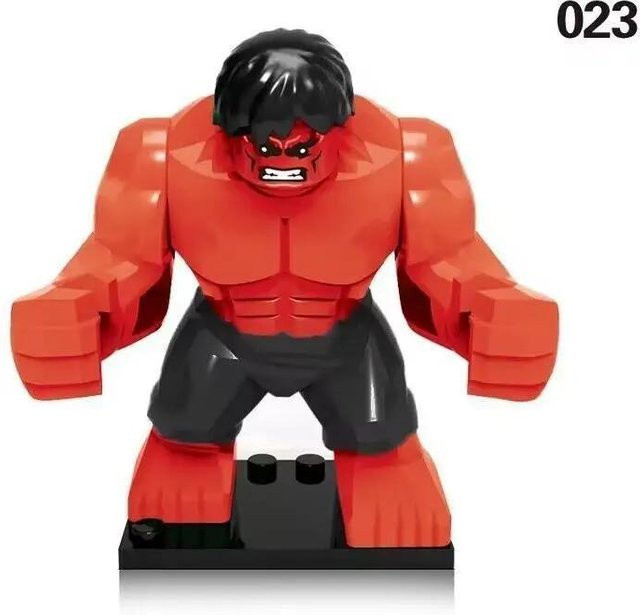 Superheld Mini Bausteine Set Hulk Spider Man Iron Man Action Puppe 3-6J - Bild 1