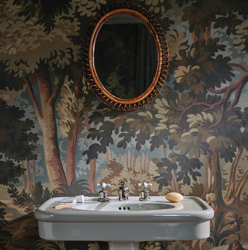 House of Hackney Tapete Arborea Autumn A Mural mit botanischem Floral-Design in Multicolour - Bild 3