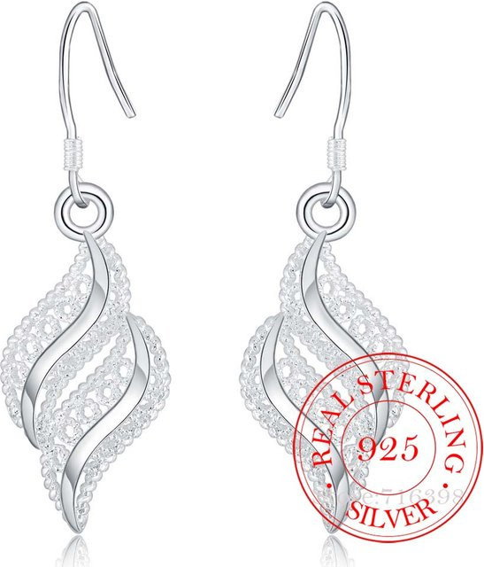 Ohrringe 925 Silber, Vintage, Damen - Bild 1