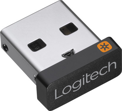 Logitech Unifying Receiver USB-Empfänger für kabellose Maus und Tastatur in Schwarz - Bild 1