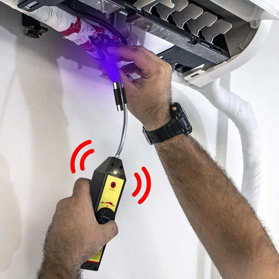 WJL-6000 Halogen-Kältemittelleckdetektor für HVAC-Klimaanlagen zur Prüfung von R22, R410A, R134A und R1234YF Gasen - Bild 4