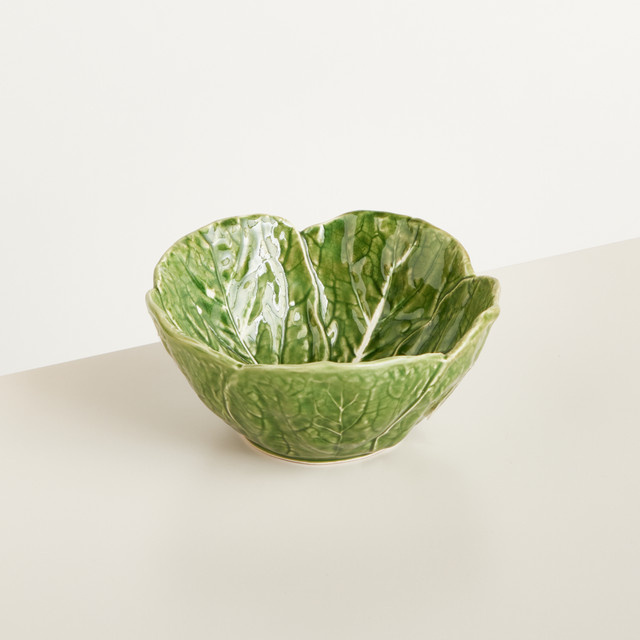 BLUME2000 Keramik Müslischale für Müsli oder Salat in Grün - Bild 1