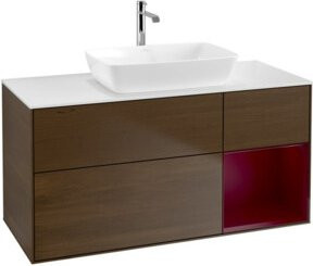 V&B Waschtischunterschrank Finion in Weiß lackiert, Breite: 120 cm, Tiefe: 50,1 cm, Höhe: 50,1 cm - Bild 1
