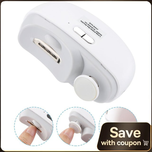 Ms.Dear Elektrischer Nagelknipser, Automatischer Maniküre-Trimmer mit Licht, Unisex - Bild 1