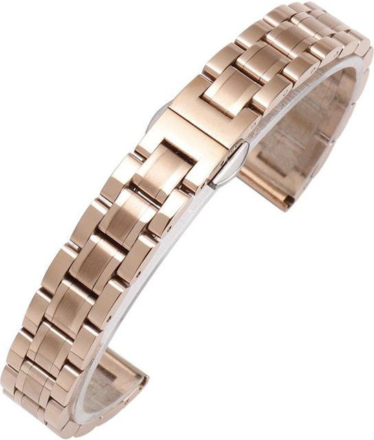 Uhrenarmband Edelstahl, Roségold, Damen, 16mm - Bild 1