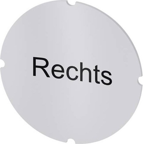 Siemens Einlegeschild 3SU1900-0AB71-0AH0 aus Kunststoff, 10 Stück, Schwarz und Weiß - Bild 1