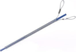 Katimex LWL-Ziehstrumpf mit 2 Schlaufen, Farbe: Silber, Durchmesser: 6-12 mm - Bild 1