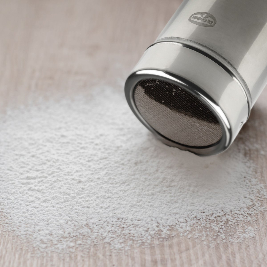 Dr. Oetker Siebstreuer mit Deckel aus Edelstahl in Silber - Bild 2